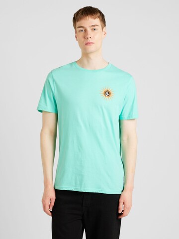 T-Shirt 'SCORCHO' Volcom en vert