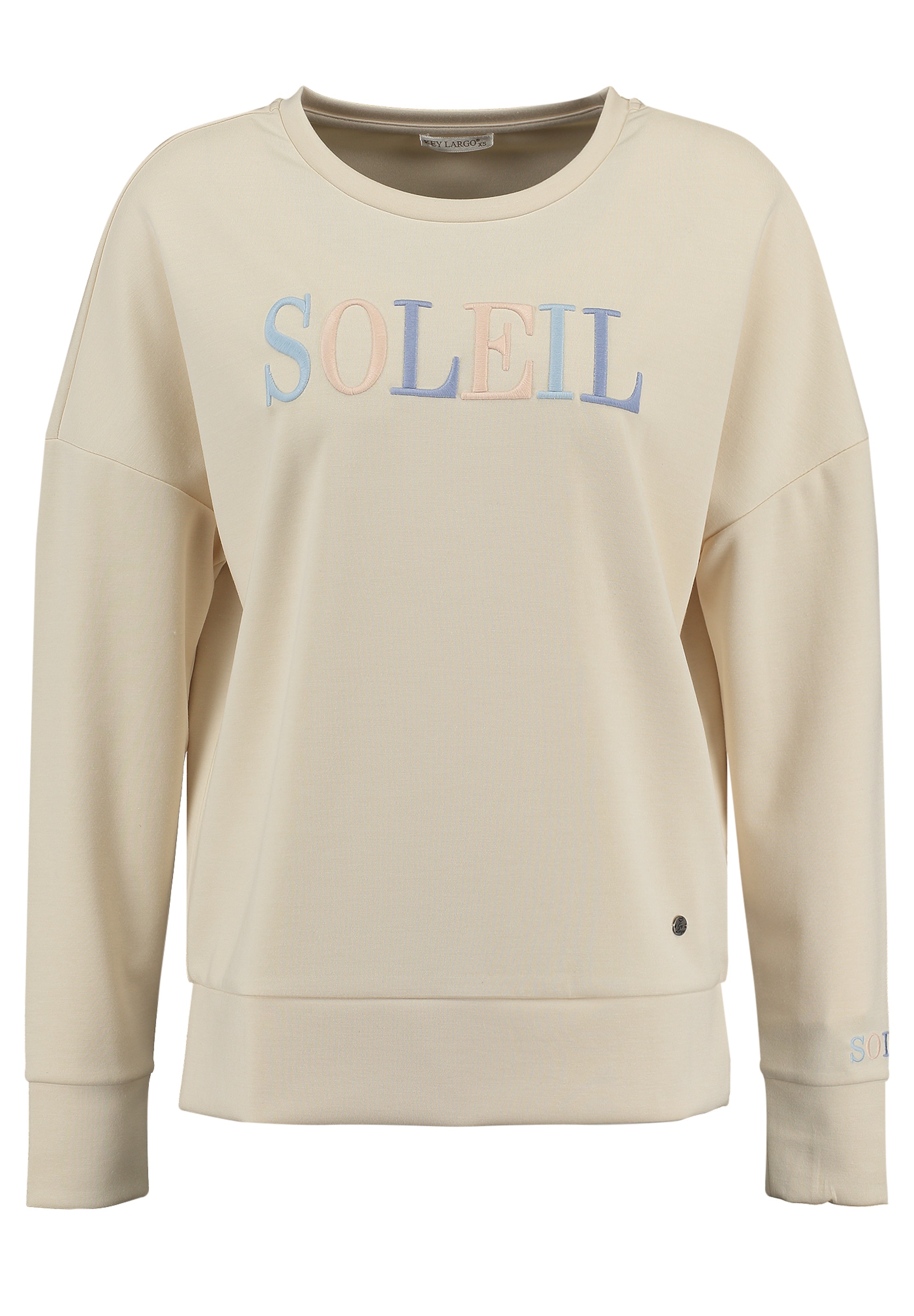 Key Largo Mikina 'SOLEIL' – béžová: přední strana