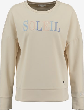 Key Largo Суичър 'SOLEIL' в бежово: отпред