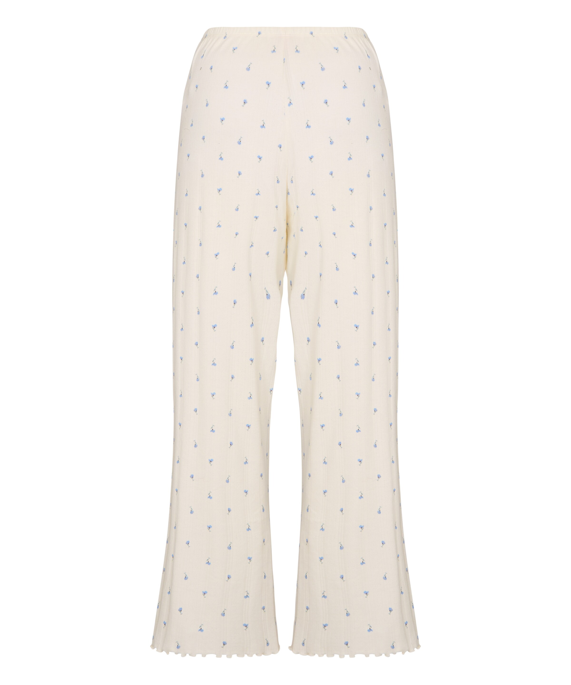 Hunkemöller Pyjamahose in Weiß