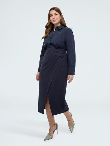 Fiorella Rubino Rok in Blauw