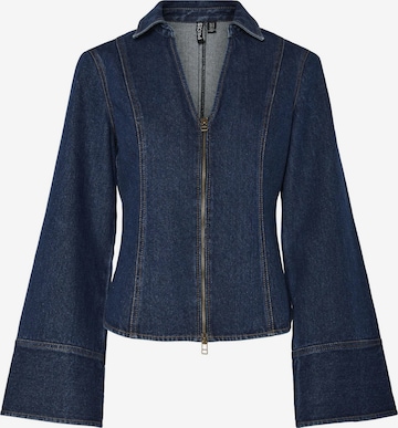 PIECES - Blusa 'PCFlora' en azul: frente