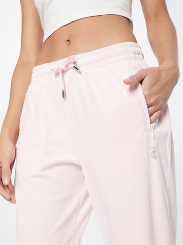 Tapered Pantaloni de la Juicy Couture White Label pe roz