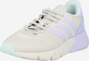 Sneaker bassa 'ZX 1K Boost' di ADIDAS ORIGINALS in grigio: frontale