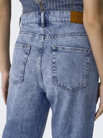 ONLY regular Jeans i blå