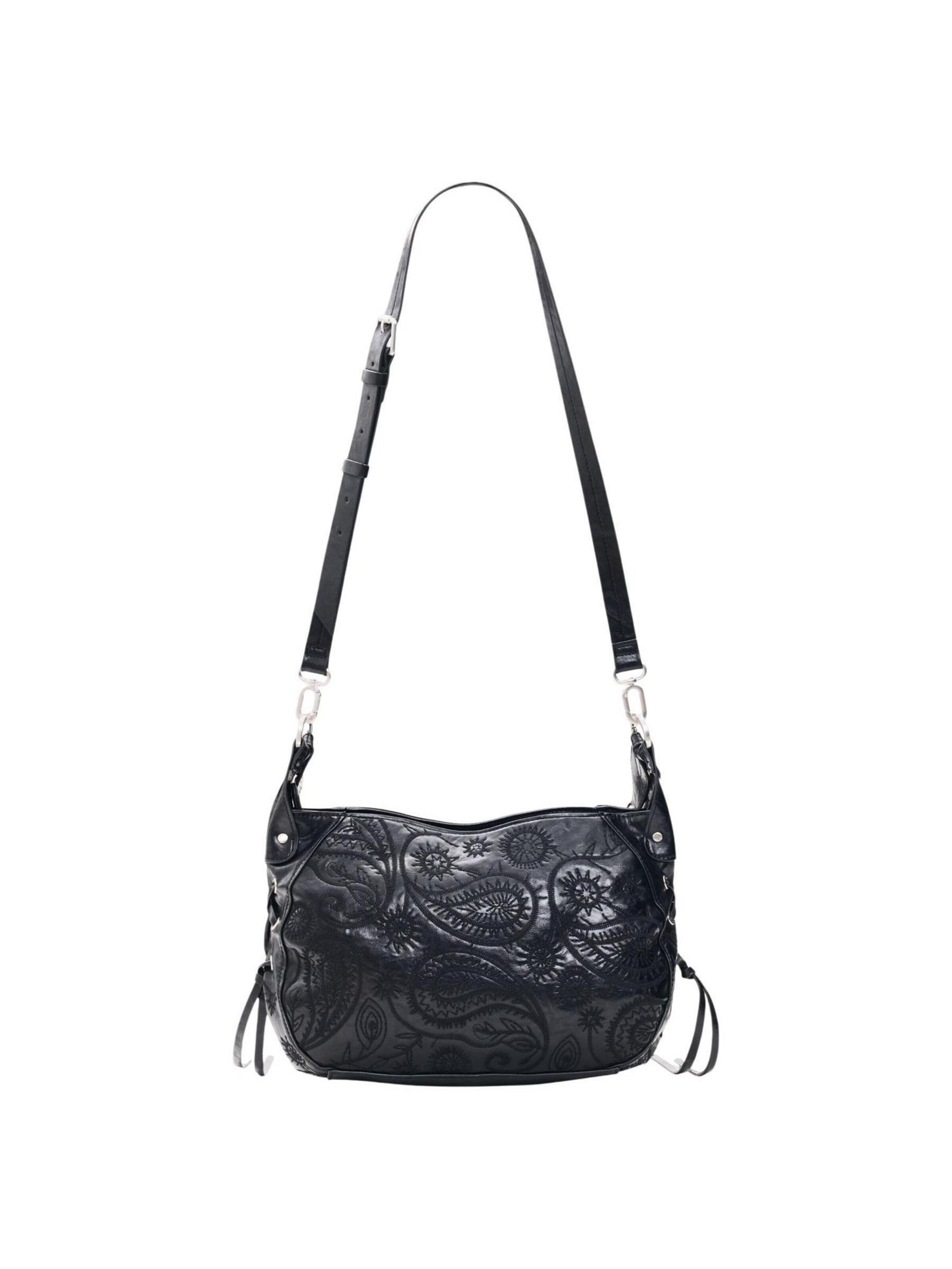 Desigual - Bolso de hombro 'BAG_SIROCO QUINCY BLACK 26WAXP10' en negro