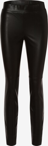 Cambio Skinny Leggings 'Randa' in Zwart: voorkant