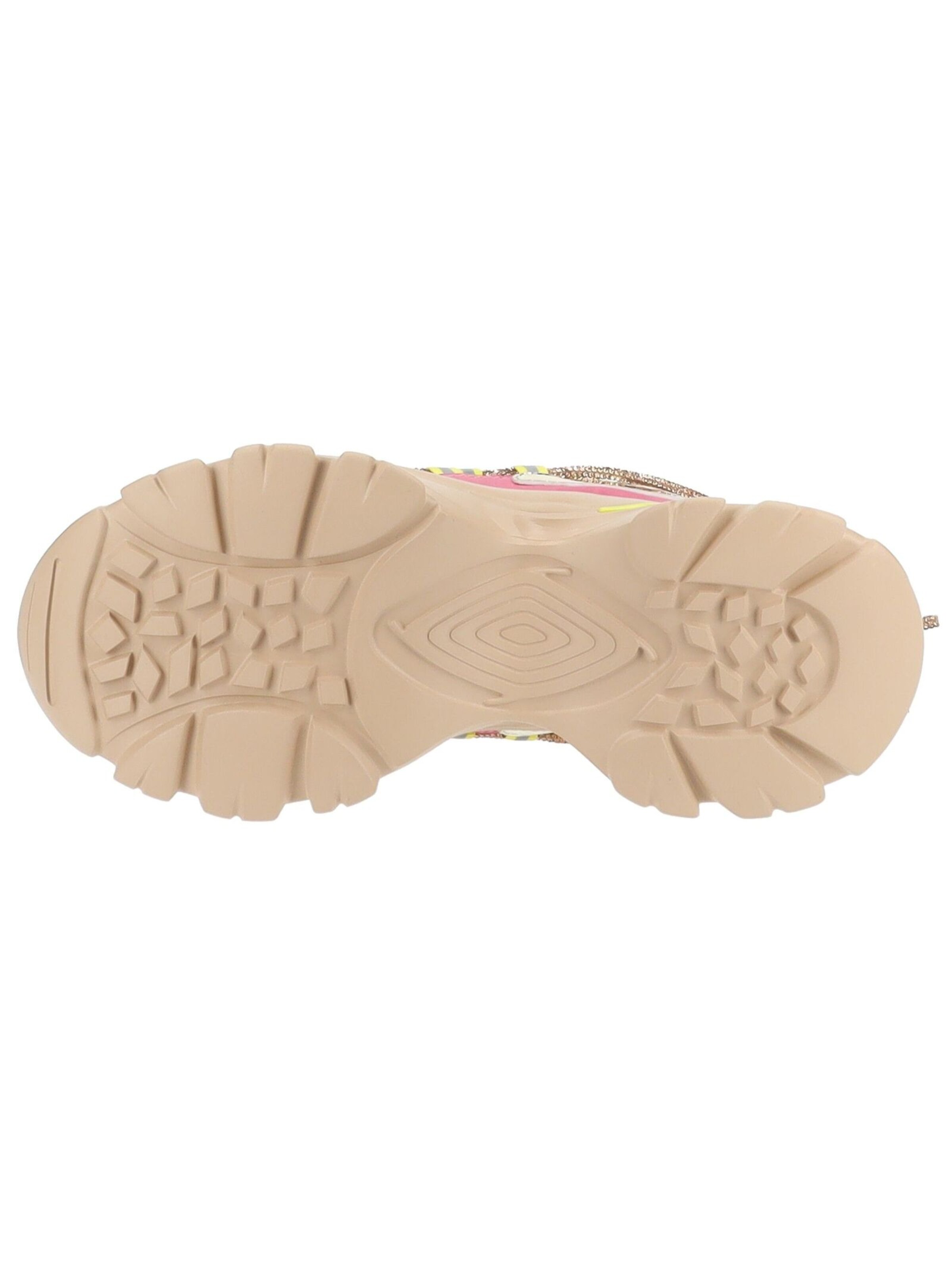 STEVE MADDEN Platform trainers in Beige