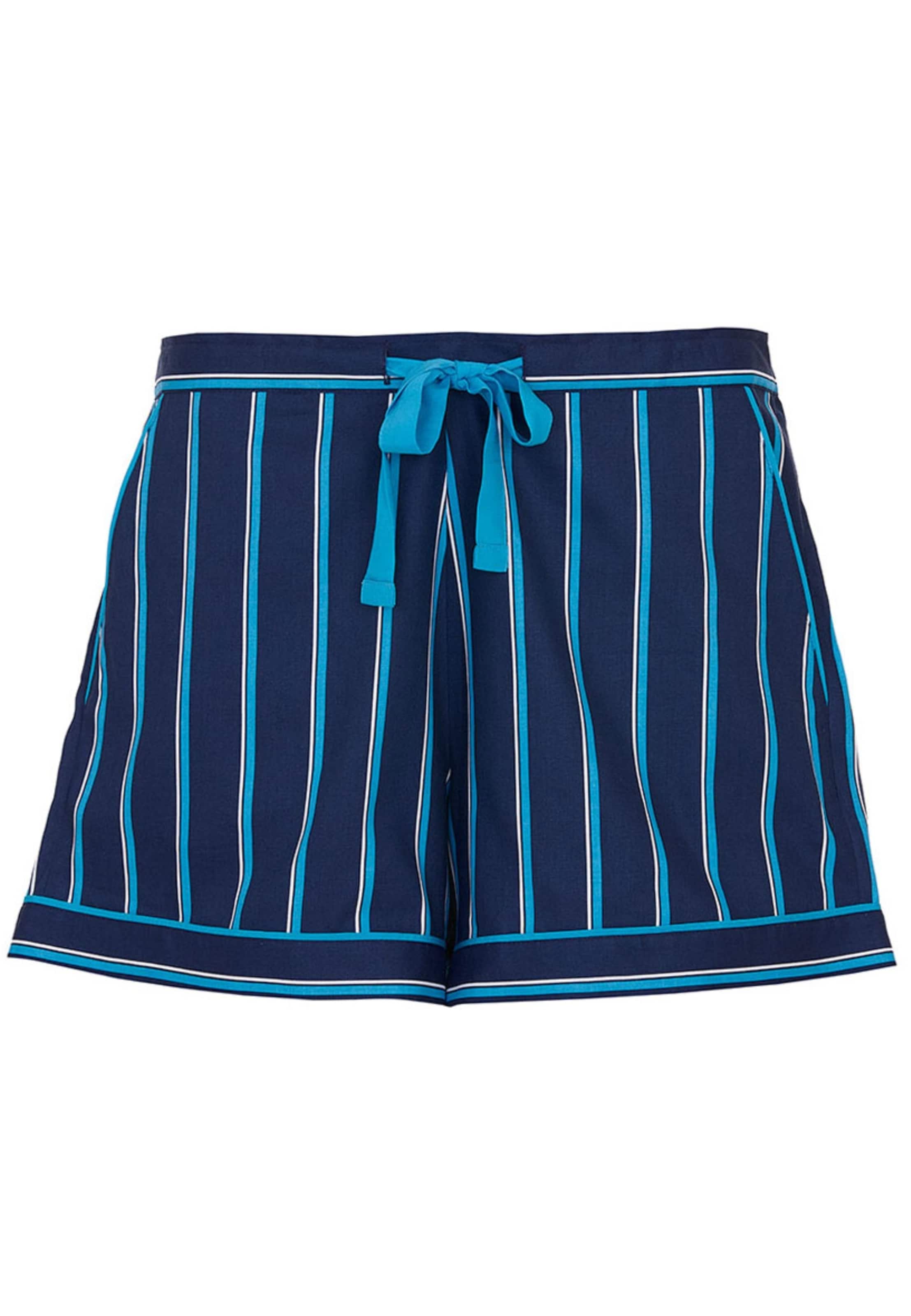 Cyberjammies Korte pyjama 'Marina' in Blauw: voorkant