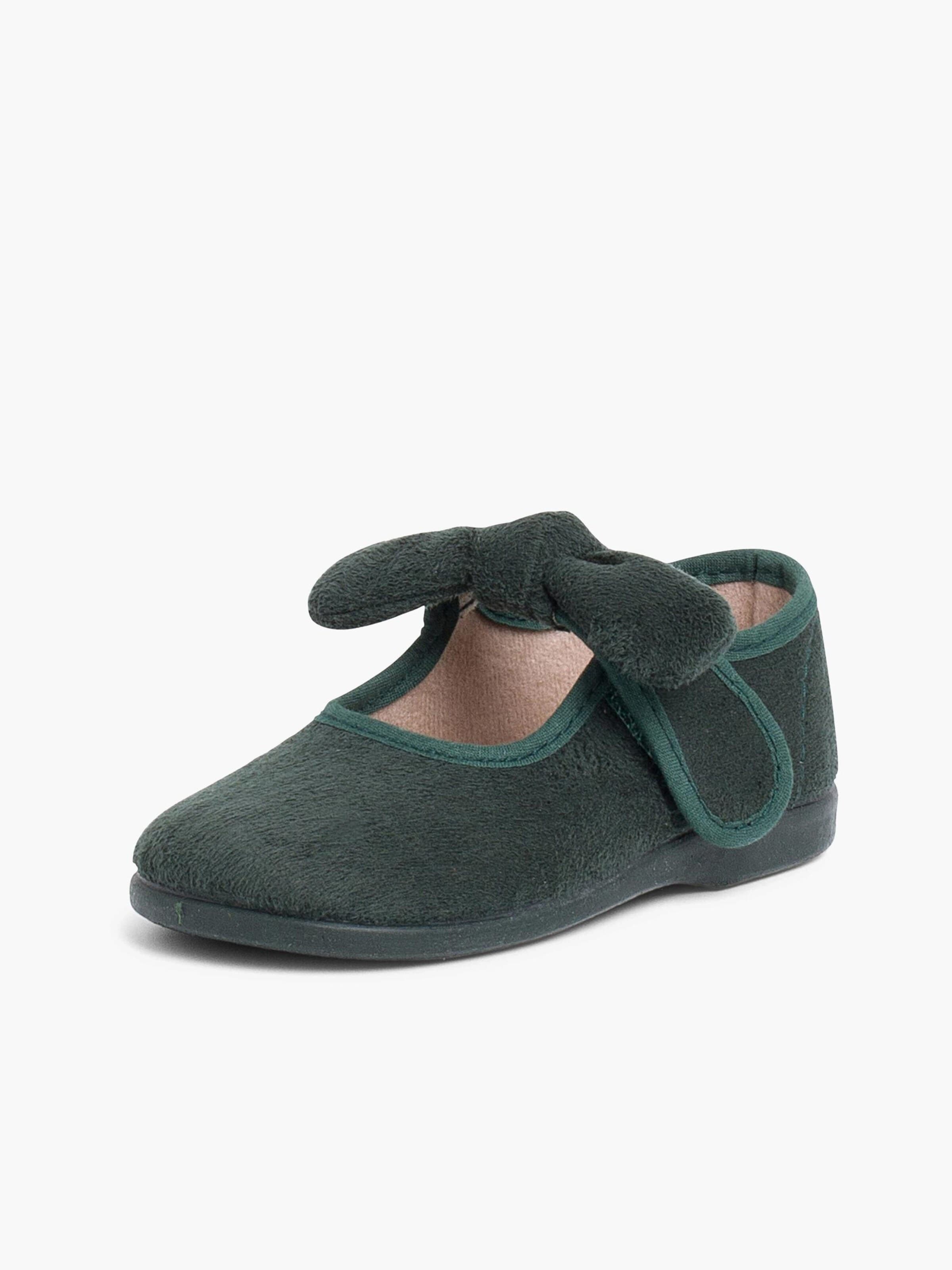 Scarpa bassa di Pisamonas in verde: frontale