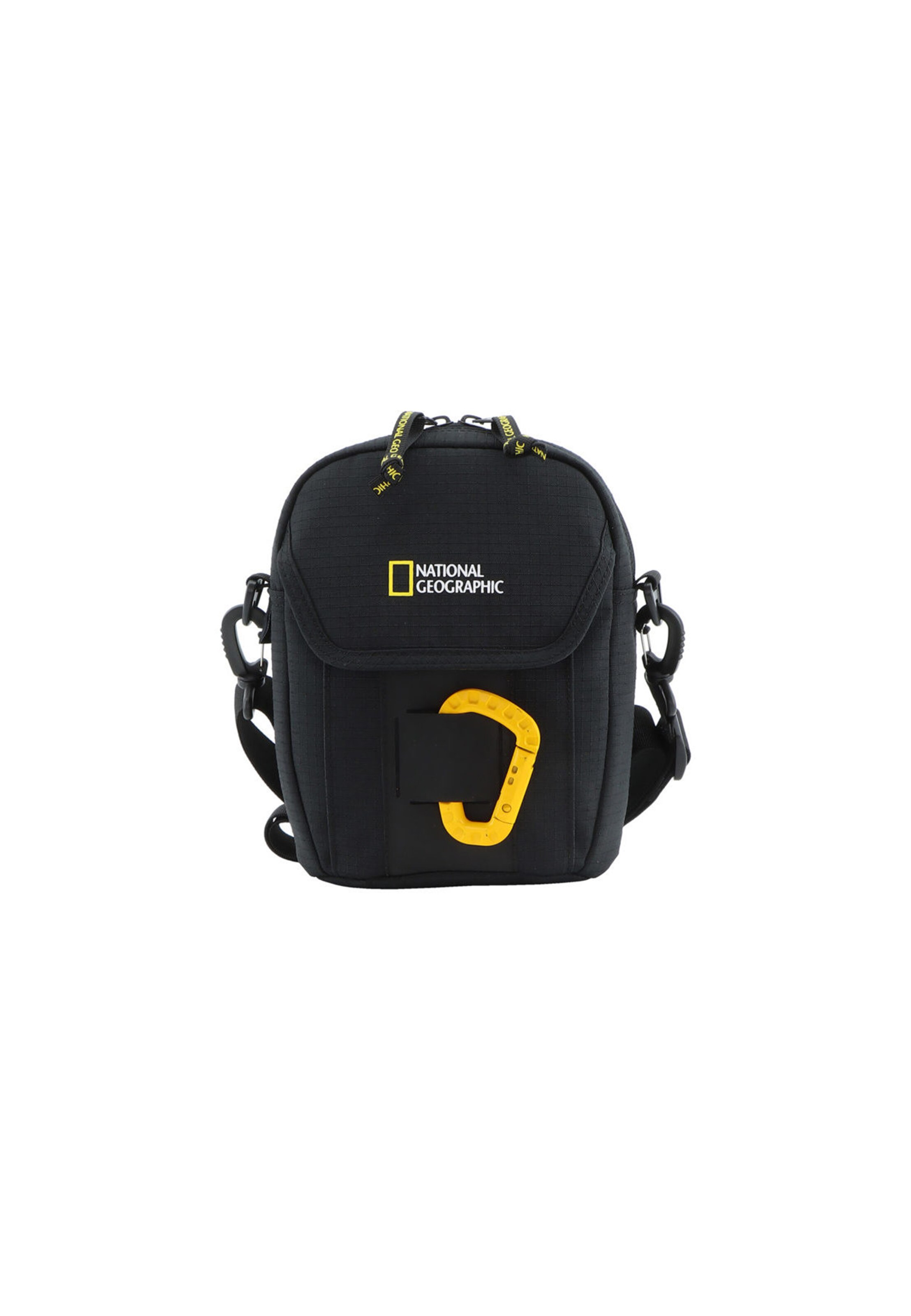 National Geographic Shoulder Bag 'EXPLORER III' in Black: front
