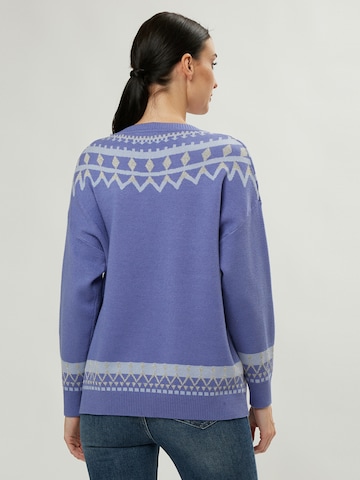 Influencer Sweater in Purple