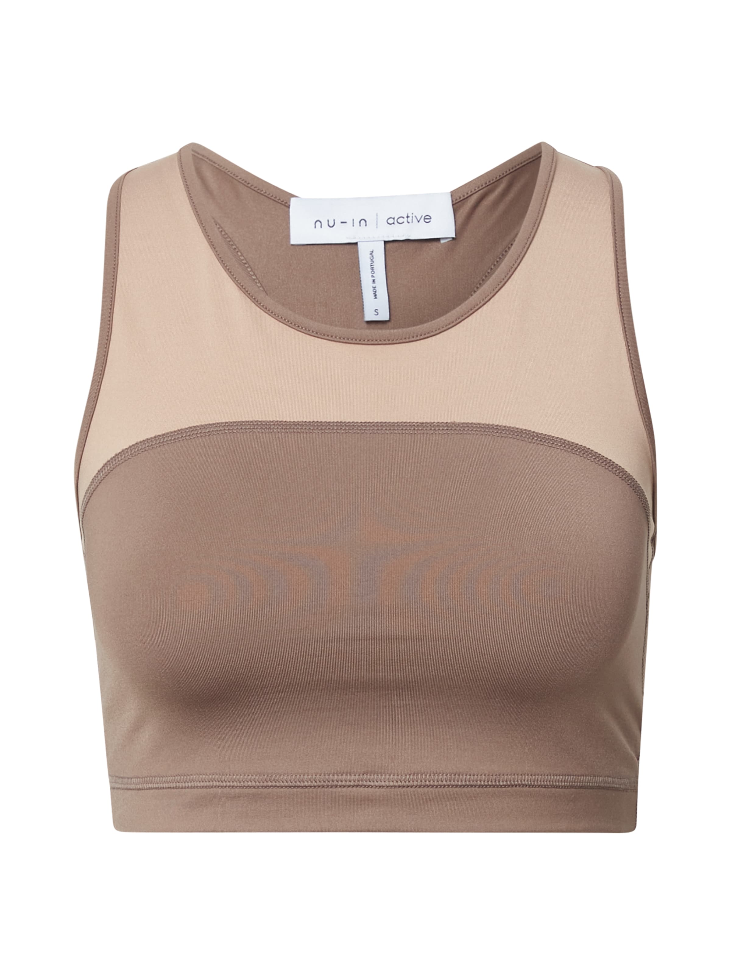 NU-IN Μπουστάκι Σουτιέν σε μπεζ: μπροστά