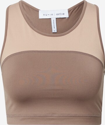 Bustier Soutien-gorge NU-IN en beige : devant