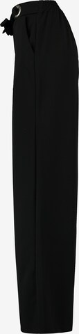 Hailys Široke hlačnice Hlače 'Rania' | črna barva