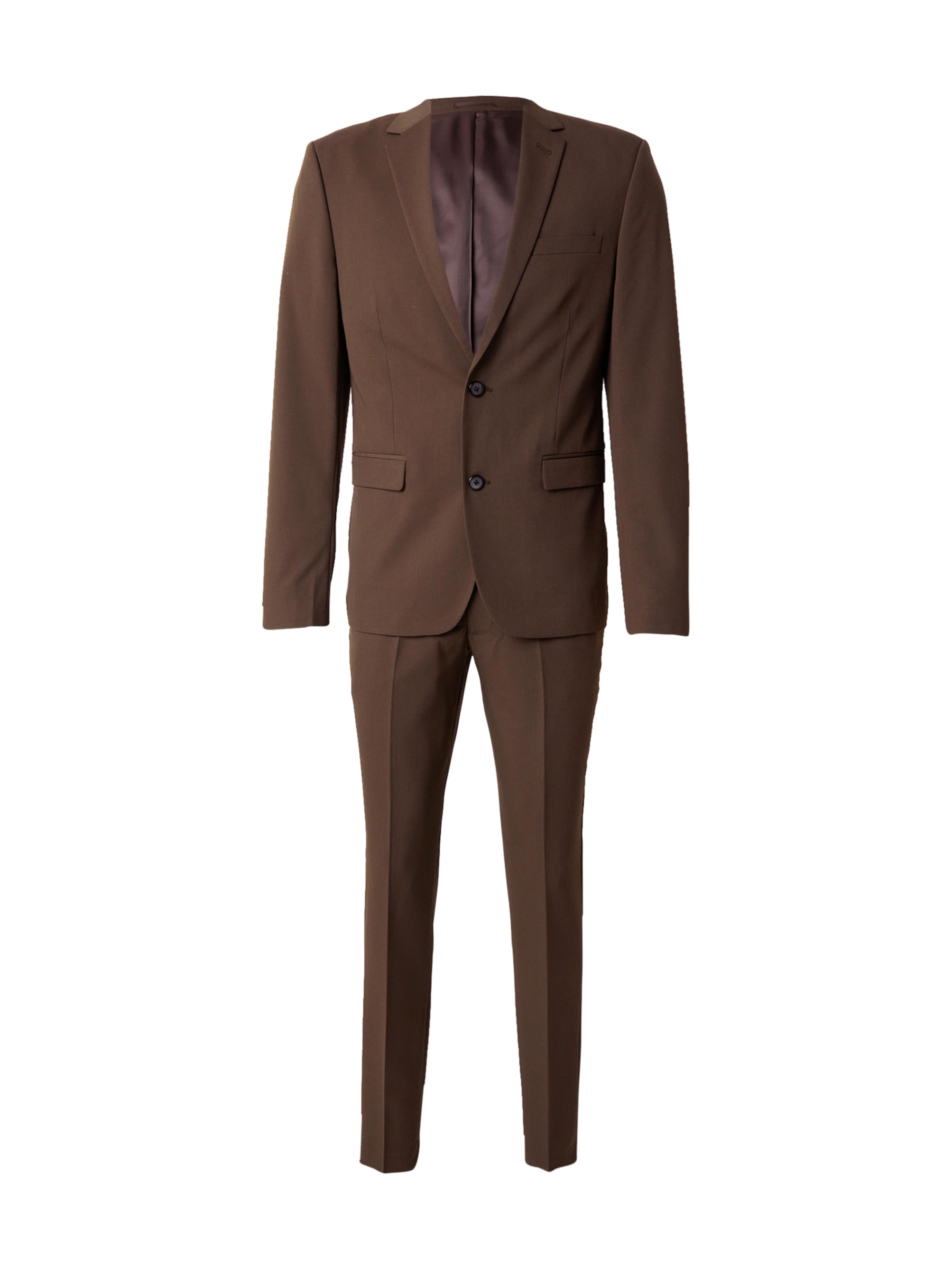 Lindbergh Костюм в Коричневый: спереди