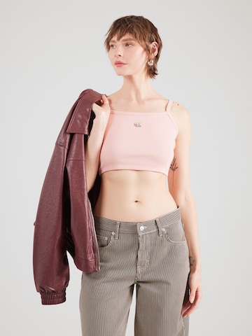 Calvin Klein Jeans Top in Orange: front