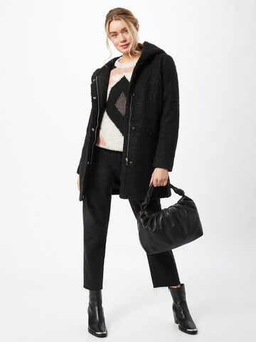 JDY Between-Seasons Coat 'Sonya' in Black