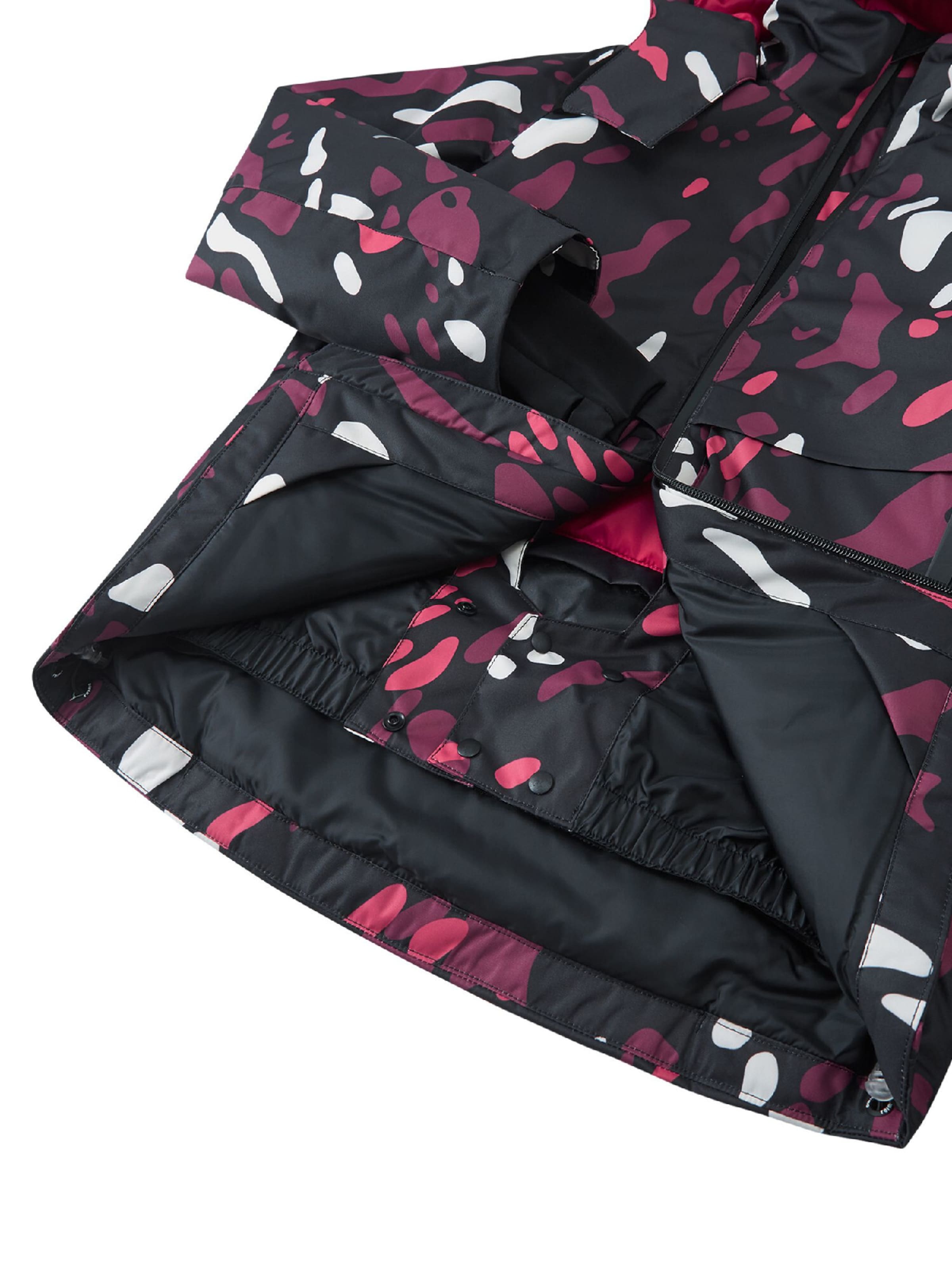 Reima Between-season jacket in Black: front