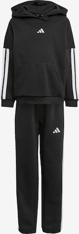 ADIDAS SPORTSWEAR Treenipuku 'Essentials' värissä musta: etupuoli