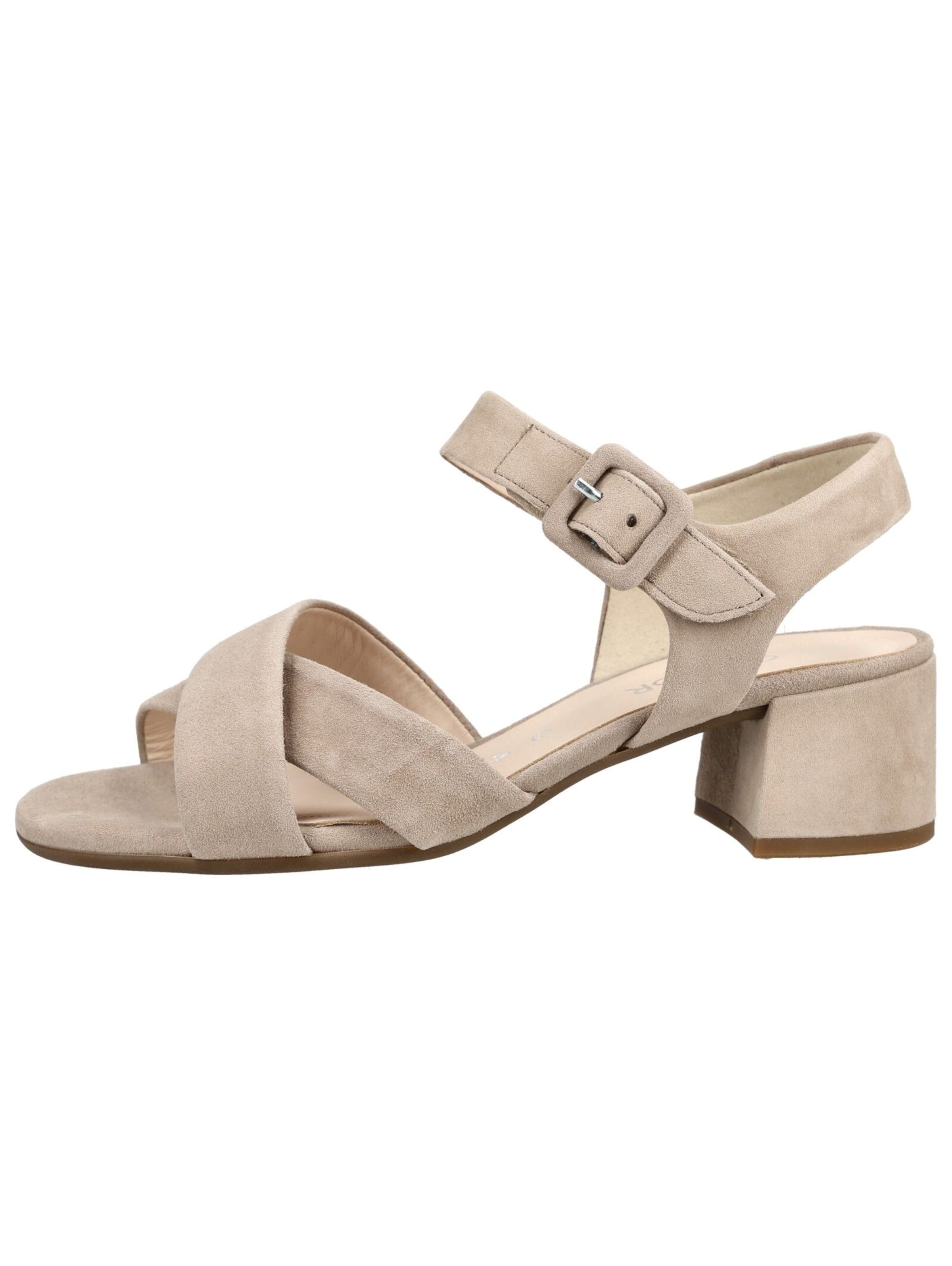 GABOR Sandalen met riem in Beige