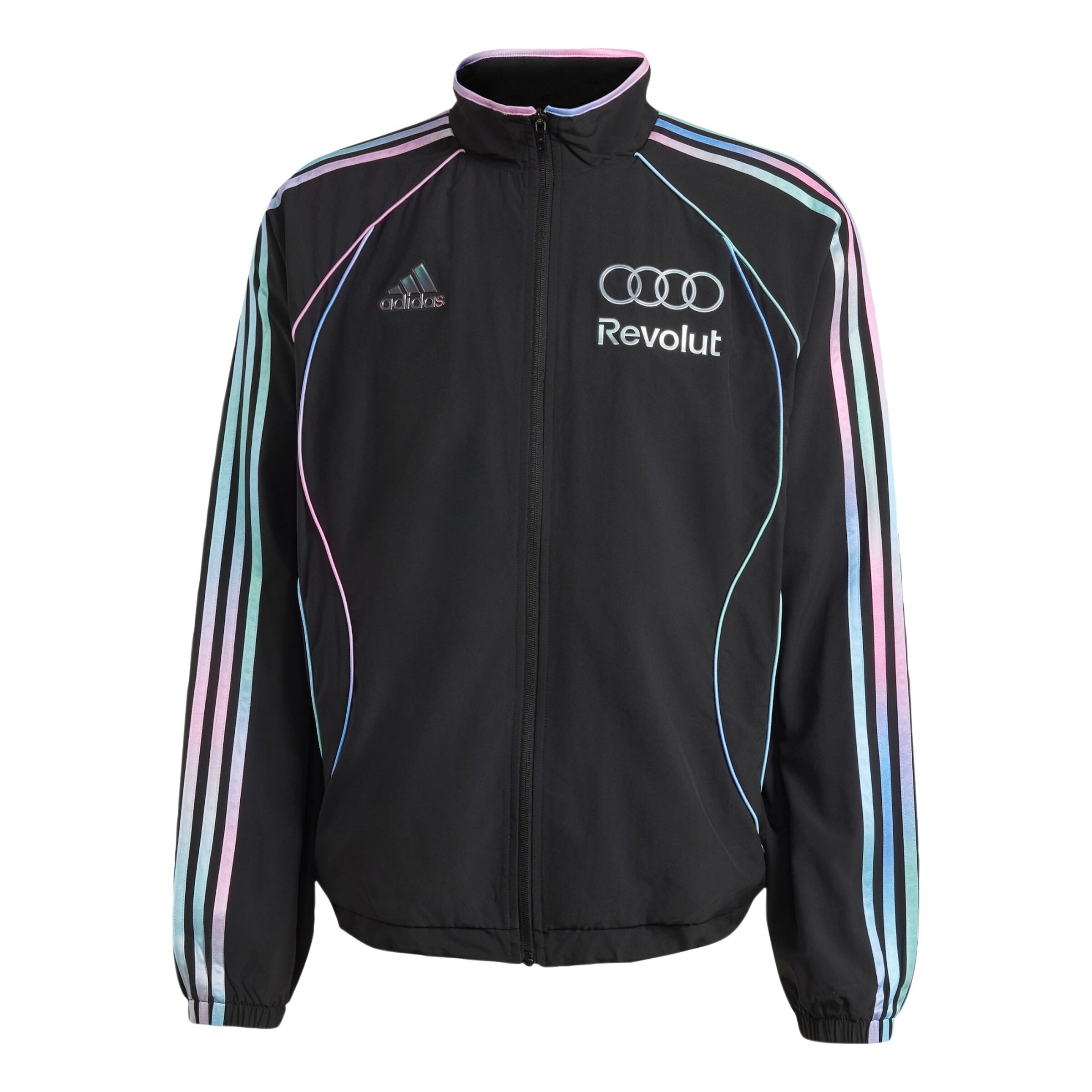 ADIDAS PERFORMANCE Trainingsjack 'Audi Revolut F1 Team Teamgeist' in Zwart: voorkant