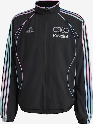 ADIDAS PERFORMANCE Training jacket 'Audi Revolut F1 Team Teamgeist' in Black: front