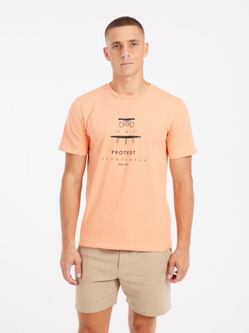PROTEST Shirt 'PRTAndros' in Orange