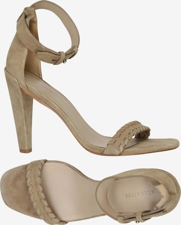 AllSaints Sandalen 41 in Beige: Vorderseite