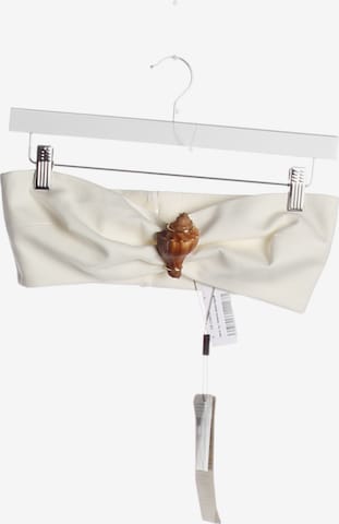 Adriana Degreas Top / Seidentop S in Weiß: Vorderseite