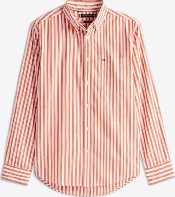 TOMMY HILFIGER Рубашка 'Flex' в Оранжевый: спереди