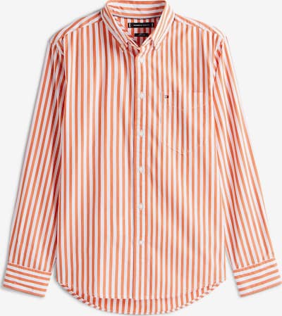 TOMMY HILFIGER Koszula 'Flex' w kolorze jasnopomarańczowy / białym, Podgląd produktu