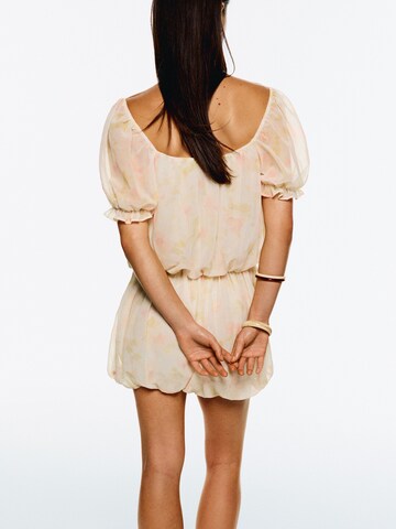 Bershka Dress in Beige