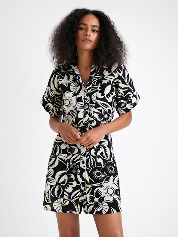 Desigual Shirt Dress in Black: front