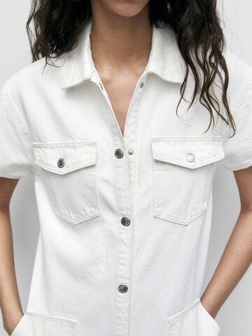 Combinaison Pull&Bear en blanc