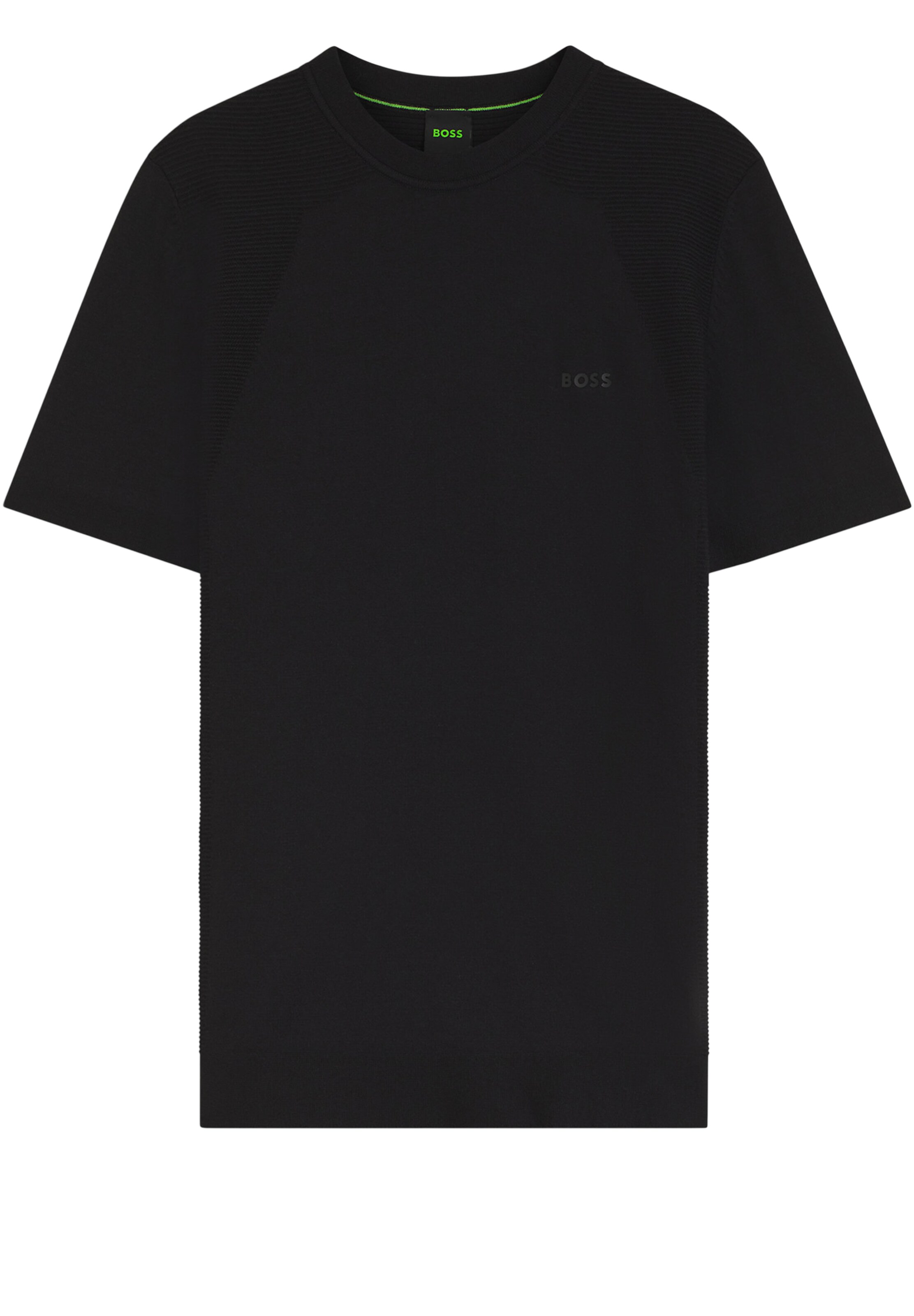 BOSS Pullover ' Momentum Lite ' in Schwarz: Vorderseite