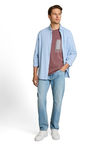 TOM TAILOR DENIM Shirt in Purple