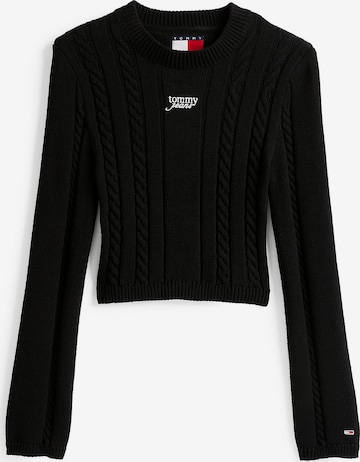 Pull-over Tommy Jeans en noir : devant