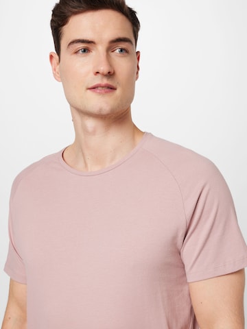 JACK & JONES Regular fit T-shirt i rosa