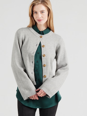 ONLY Knit cardigan 'ONLIBI ELLA' in Grey: front