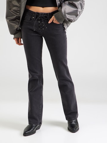 GAP Flared Τζιν σε μαύρο: μπροστά