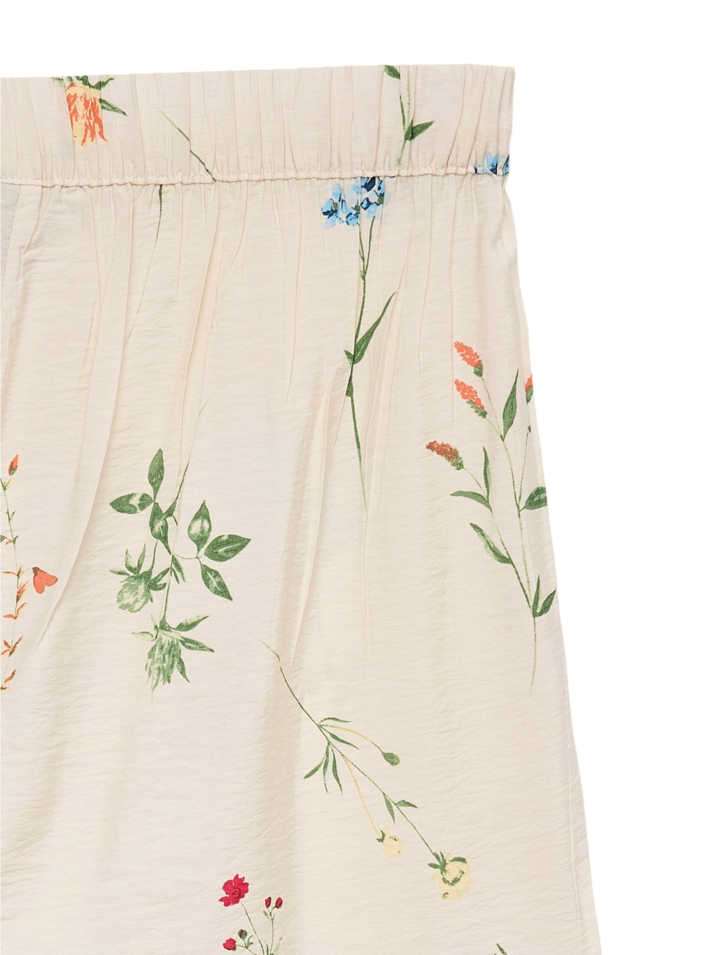VERO MODA Wide leg Trousers 'VMJosie' in White