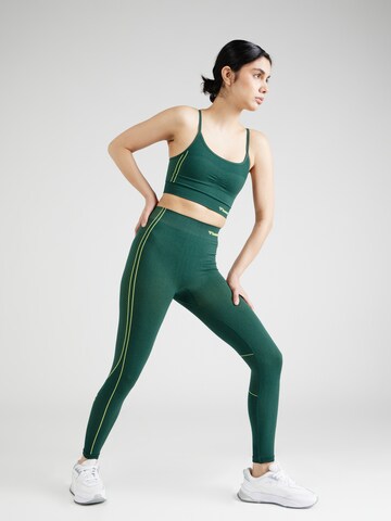 Hummel - Soutien Bustier Soutien de desporto 'MT ZONE' em verde