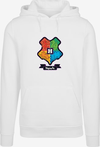F4NT4STIC Sweatshirt 'Harry Potter Hogwarts Junior Crest' in White: front