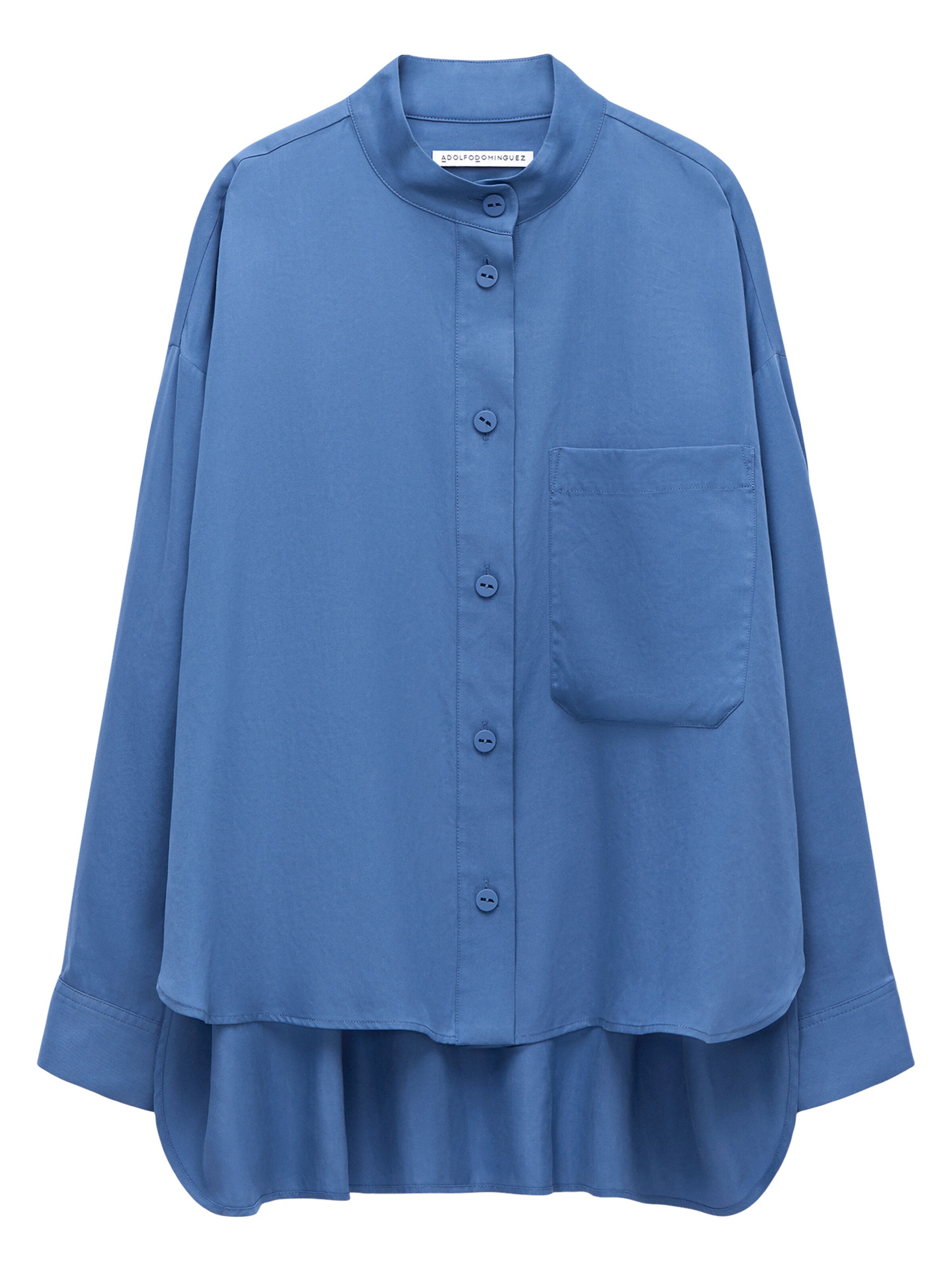 Adolfo Dominguez - Blusa em azul: frente