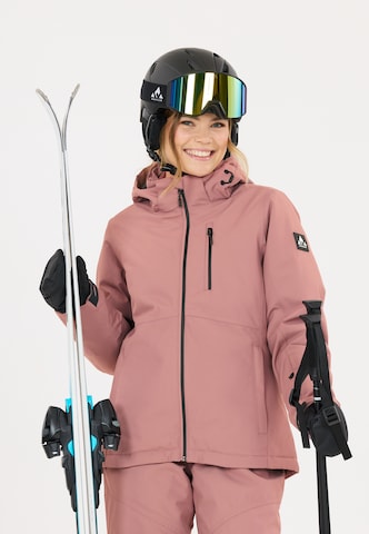 Whistler Sports jacket 'Drizzle' in Pink: front