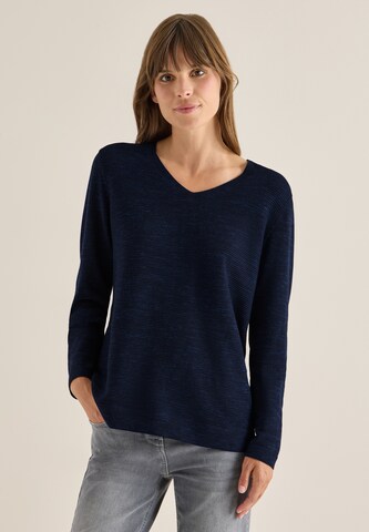 STREET ONE Pullover in Blau: Vorderseite