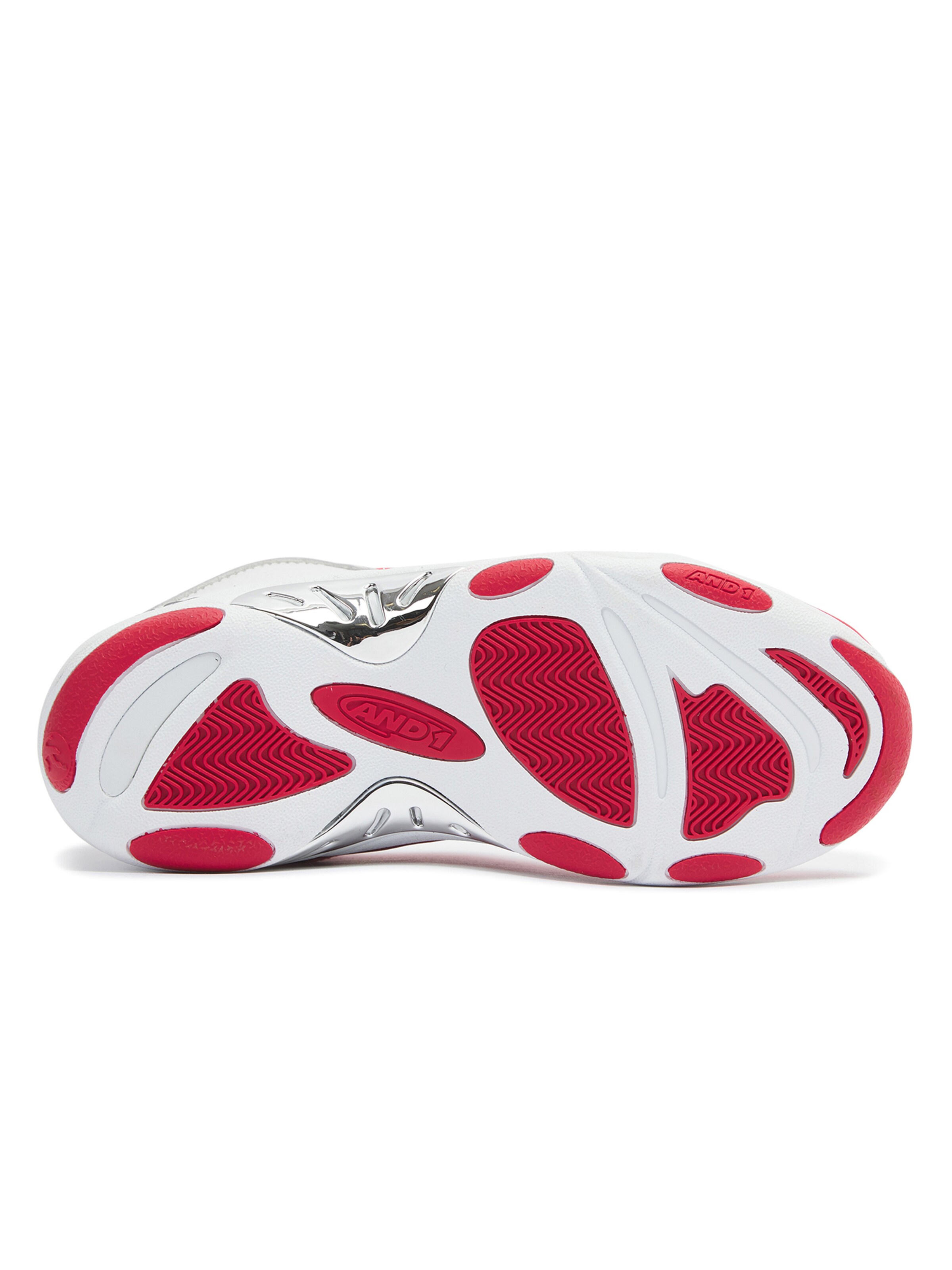 AND1 Sneakers laag 'Tai Chi' in Rood