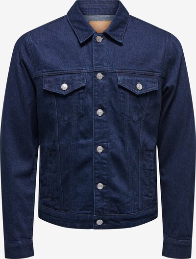 Only & Sons Between-season jacket 'COIN' in marine blue, Item view