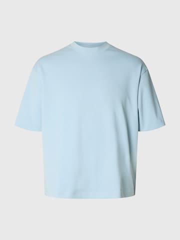 T-Shirt SELECTED en bleu